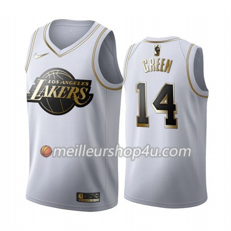 Maillot Basket Homme Los Angeles Lakers Danny Green 14 2019-20 Nike Blanc Golden Edition Swingman